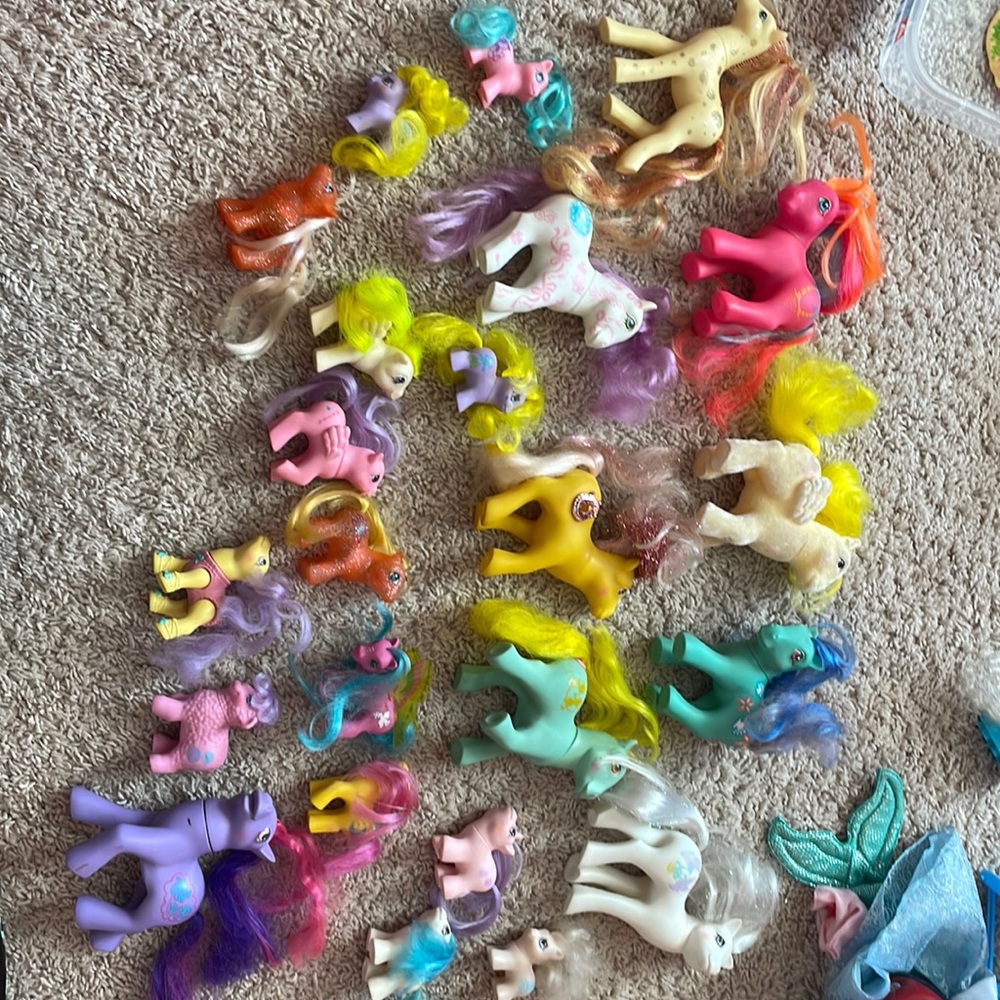 Vintage my little pony lot
